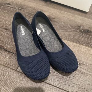 Allbirds Women's Tree Breezers hazy indigo navy ballet flat